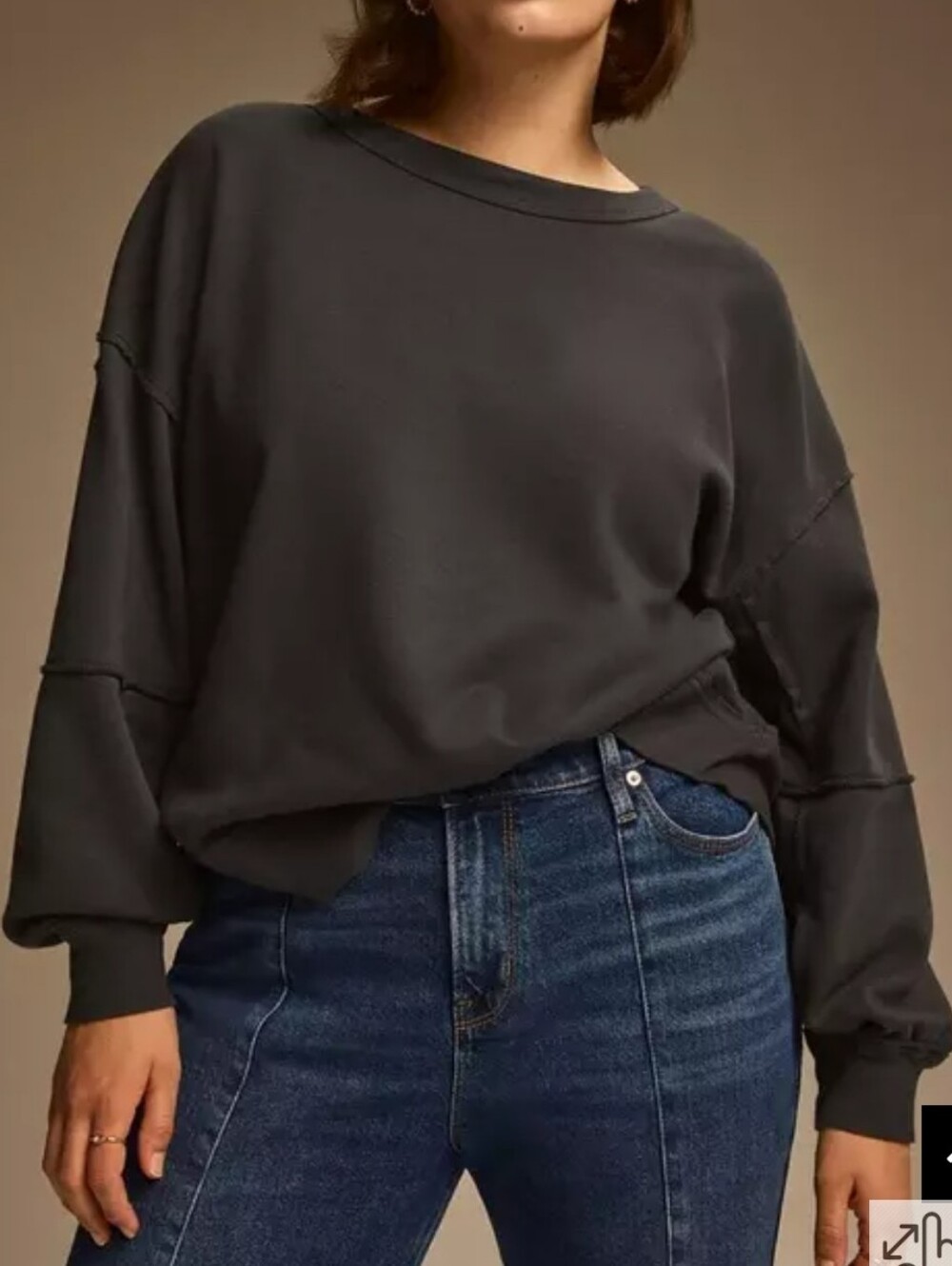 TORRID Festi Raw Edge Pullover Sweater 4 NWOT